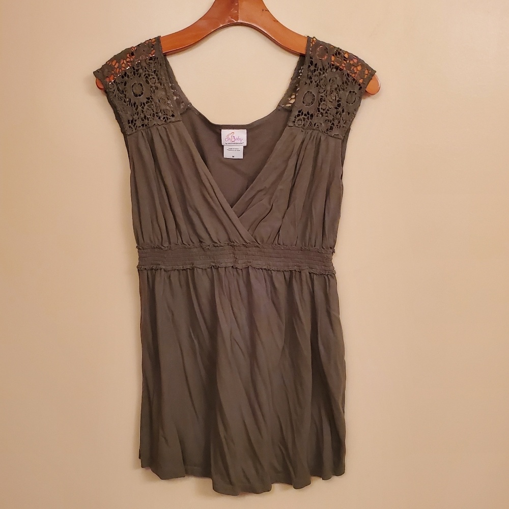MOTHERHOOD 2 maternity tops SIZE M - Picture 4 of 8